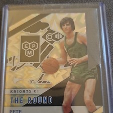 Panini 2015-16 Excalibur Knights of the Round Pete Maravich Atlanta Hawks #5
