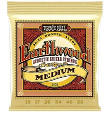 Ernie Ball 2002 Earthwood 80/20 Bronze Alloy Acoustic Guitar String Medium