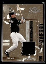 2004 Donruss Leather & Lumber Jersey Paul Konerko 045/250 White Sox #38