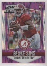 2015 Panini Prizm Collegiate Draft Picks Purple Flash 49/99 Blake Sims #161 z7h
