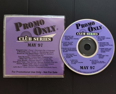 Promo Only Club Series: May 97   Björk   US DJ CD   Robert Miles Michael Jackson