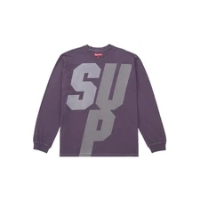 In-Hand Supreme Reflective Longsleeve L/S Top Purple Size: XL