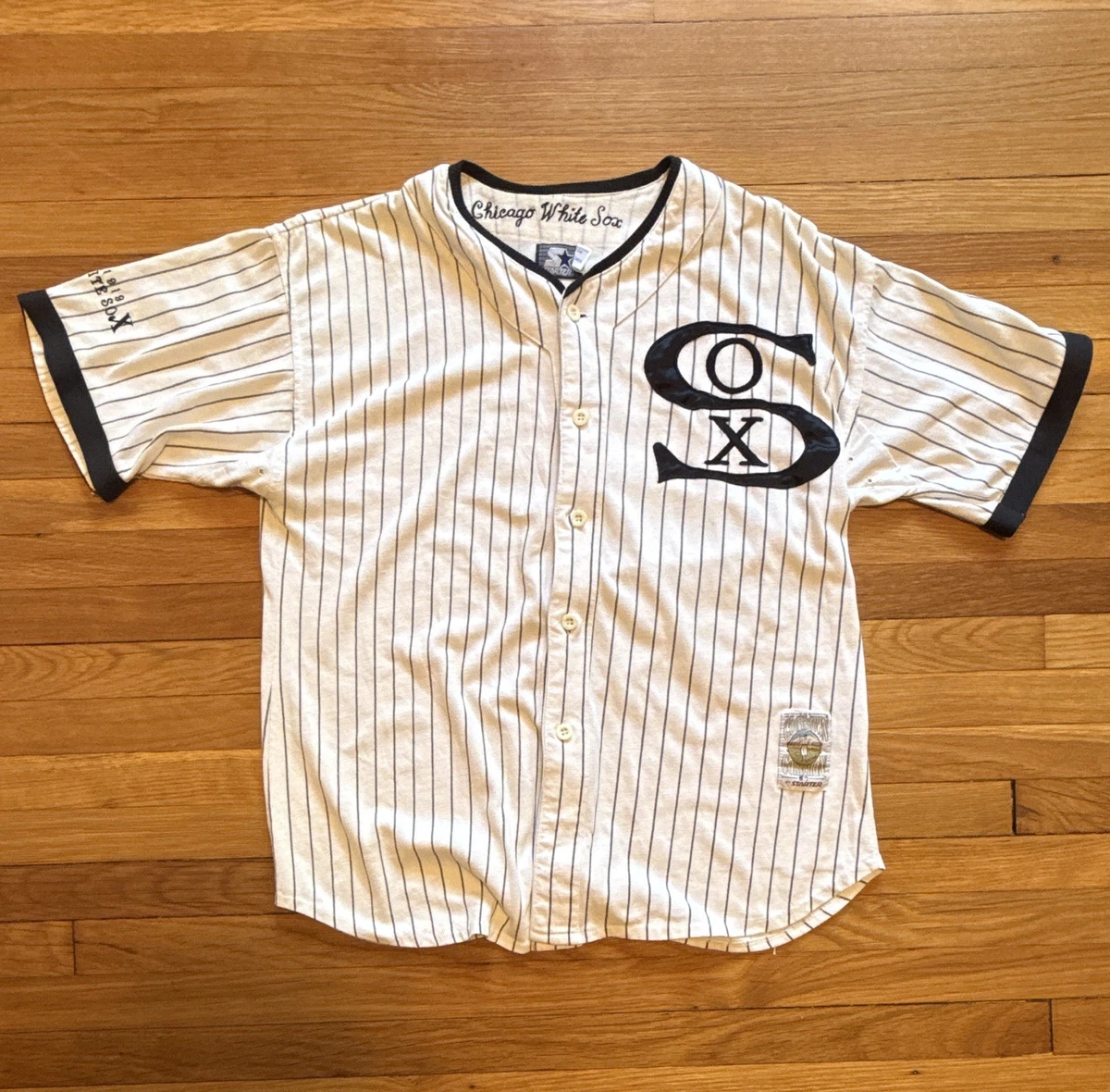 Starter MLB White Sox ベースボールシャツ XXL 古着 Starter MLB White Sox ベースボールシャツ XXL 古着 Starter MLB