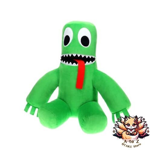 NUEVO Rainbow Friends juguete de peluche gigante verde