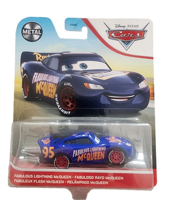 Disney Cars Fabulous Lightning McQueen 1:55 Scale Metal Edition