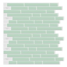 10-Sheet Self-Adhesive Peel and Stick Backsplash for Kitchen, Vinyl Decorativ...