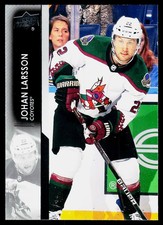 2021-22 Upper Deck Johan Larsson #261 Arizona Coyotes