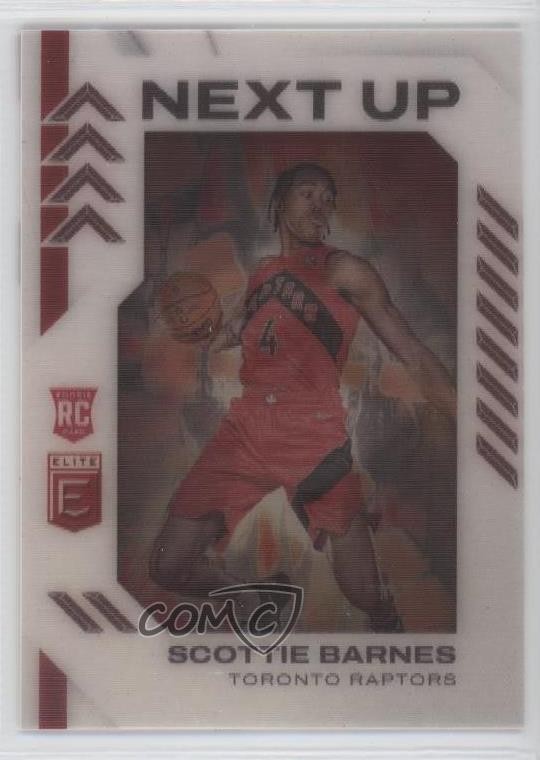 2021-22 Donruss Elite Next Up Scottie Barnes #NU-SBA Rookie RC z6j