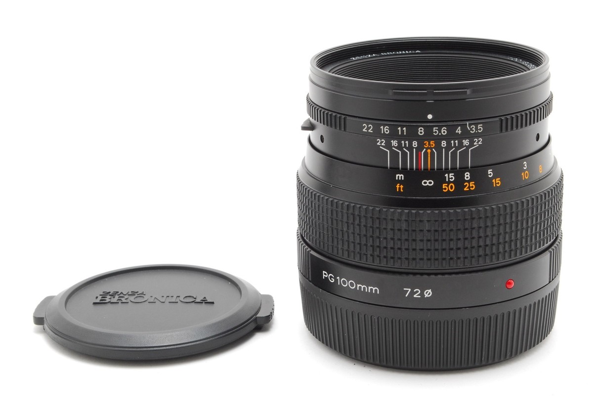 Near MINT】 Zenza Bronica Zenzanon PG 100mm f3.5 Lens for Camera
