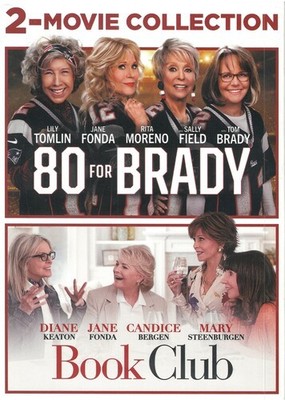 80 for Brady/Book Club 2 Movie Collection [New DVD] 3 Pack