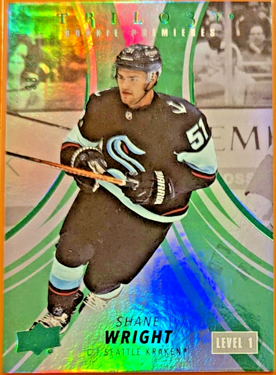 2022-23 Upper Deck Trilogy #147 Shane Wright Rookie Premieres Green /99