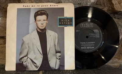 Rick Astley - Take Me To Your Heart  - 7'' Vinyl Single 1988 RCA Records PB 42573