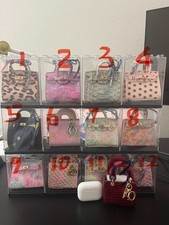 Luxury Fashion Mini Bag Ornament Protective Leather Case For AirPods 3/4 Pro 1/2