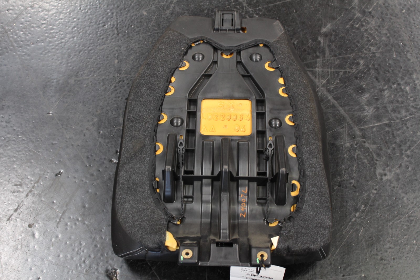 Maserati GranCabrio, LH, Left, Rear Seat, Upper Section, Used