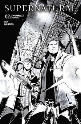 Supernatural #2 2025 Eder Messias 1:10 Ratio Dynamite Entertainment EB117