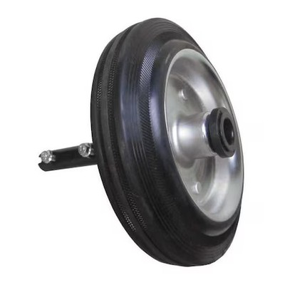Dayton Ve1ynw7wg Wheel, Black/Silver, 7 In Dia, Pk2
