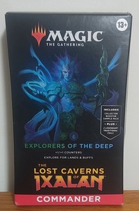 mtg explorers of the deep commander deck Amazon.com: Magic: The Gathering The Lost Caverns of Ixalan Commander Deck