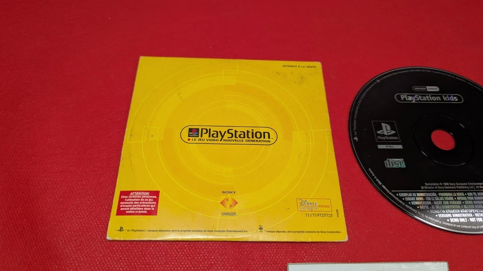 DEMO KIDS PLAYSTATION PS1 PAL EUR 🙂 CD SOLAMENTE - Imagen 3 de 4