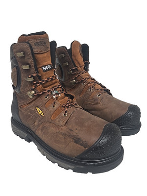 Keen Men's 8'' Camden Carbon-Fiber-Toe CSA WP Work Boot 1027693EE Brown 11.5 EE