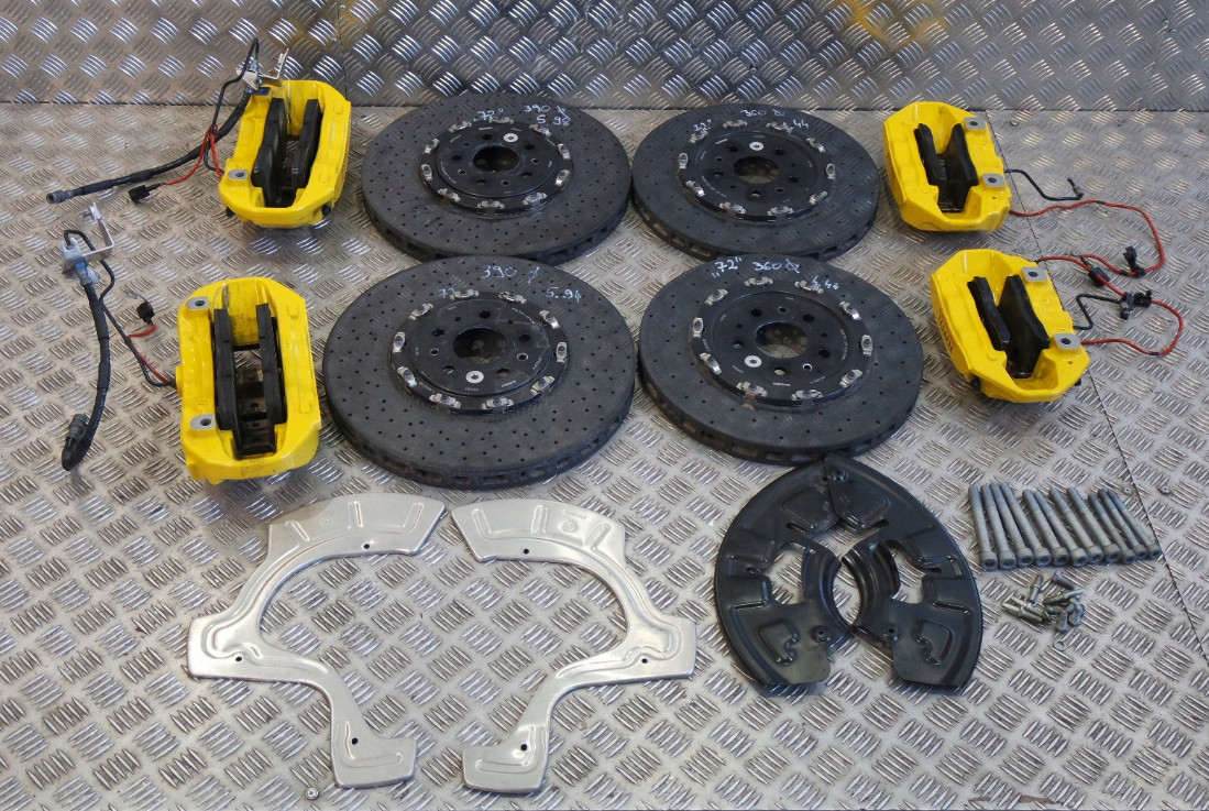 2017-2023 Ferrari Portofino I Brake Rotors Brembo Carbon Ceramic Calipers SET