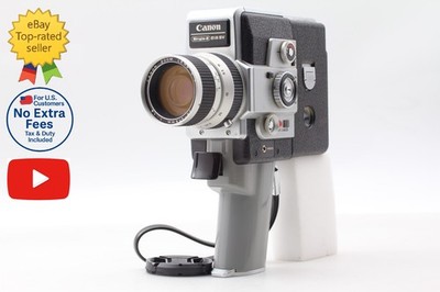 All works [MINT w/ Strap] Canon Single 8 518 SV 8mm Movie Film