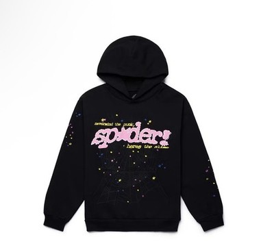 Sp5der Men's Hoodie P*NK V2 All Sizes Free Shipping New with Tags Authentic OG