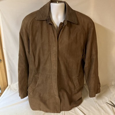 Global Identity G-3 G-III Leather Jacket Brown Lined Jacket Large Free Shipping