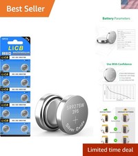 10 Pack 395 SR927SW 399 Watch Battery,Long-Lasting Leak-Proof,High Capacity...