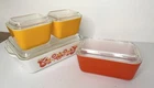 Pyrex Vintage Refrigerator Dish 8-Piece Set Friendship, Excellent Condition