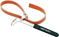 Image of Draper Redline 100mm Oil Filter Strap Wrench | Oil filter Removal Hand Tools |