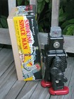 TIN TOM TOY 2001 Smoking Spaceman 12” Robot Battery Operated TR2011 ~ RARE — photo 2