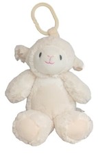 Kellytoy Replacement Cream Sheep Lamb Plush Rattle Stuffed Animal Baby Toy 2019