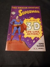 DC COMICS SUPERMAN 3D 1 THREE DIMENSION ADVENTURES NM NO GLASSES 1997 REISSUE