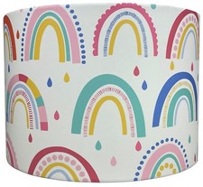Rainbow Lampshade Ceiling Light Shade Room Decor For Girls Bedroom Nursery Lamp