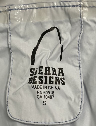 Sierra Designs Packable Parka Jacket Womens S NEW Waterproof Breathable NWOT - Picture 17 of 17