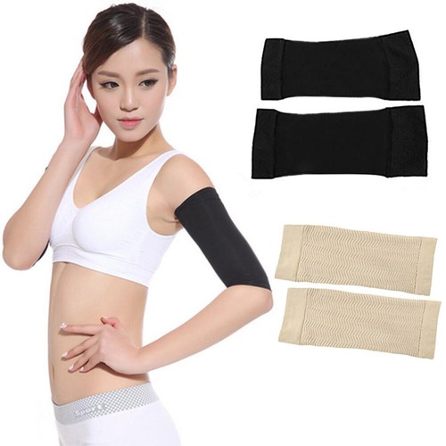 Damen Elastische Shaperwear Schlankmacher Arm Formende Ärmel Shaper (Beige) - Bild 7 von 8