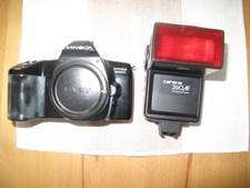 Minolta dynax 3000i plus Blitz Carena 260AF