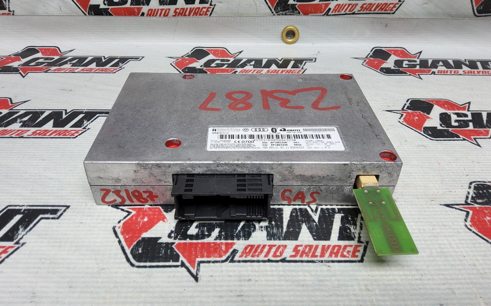 14 15 AUDI R8 COMMUNICATION TELEMETRY CONTROL MODULE UNIT 8P1862336