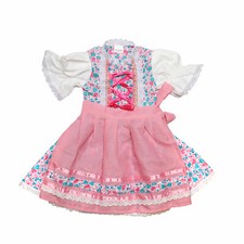 Baby Dirndl Baby Trachtenkleid Sofia rosa Gr. 62 MS-Trachten
