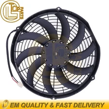 12" High Performance Puller Fan 12V 1328 CFM for SPAL VA10-AP70/LL-61A 30102029