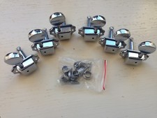 Kluson Vintage style 3L3R Machine Heads in Chromed Nickel Fender/Gibson/Squier