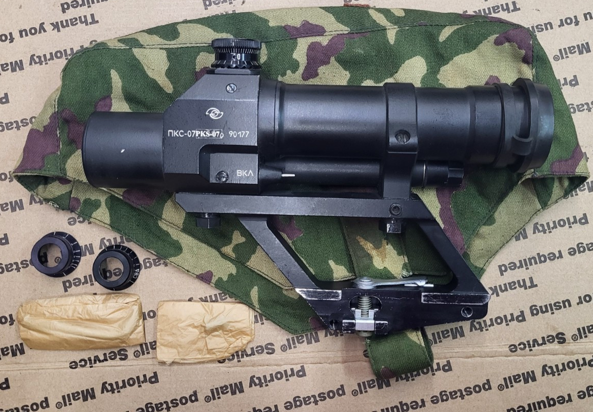 実物 ロシア PKS-07 スコープ (検 1P AK SVD VSS SV98 Soviet Russian Scope PKS-07 PKS07 for SV-98 SVD RARE | eBay