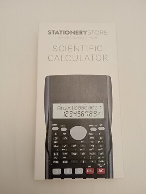 WISSENSCHAFTLICHER TASCHENRECHNER ELEKTRONISCHES BÜRO 12-STELLIG SCHULPRÜFUNGEN GCSE MIT BATTERIE