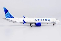 "Ng Model Boeing 737-MAX8 United \"Blue Evolution\" N17339 1:400 Modellflugzeug"