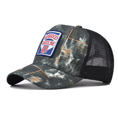 Summer Trend Vintage Letter baseball cap for Men and Women Label Graffiti Cap