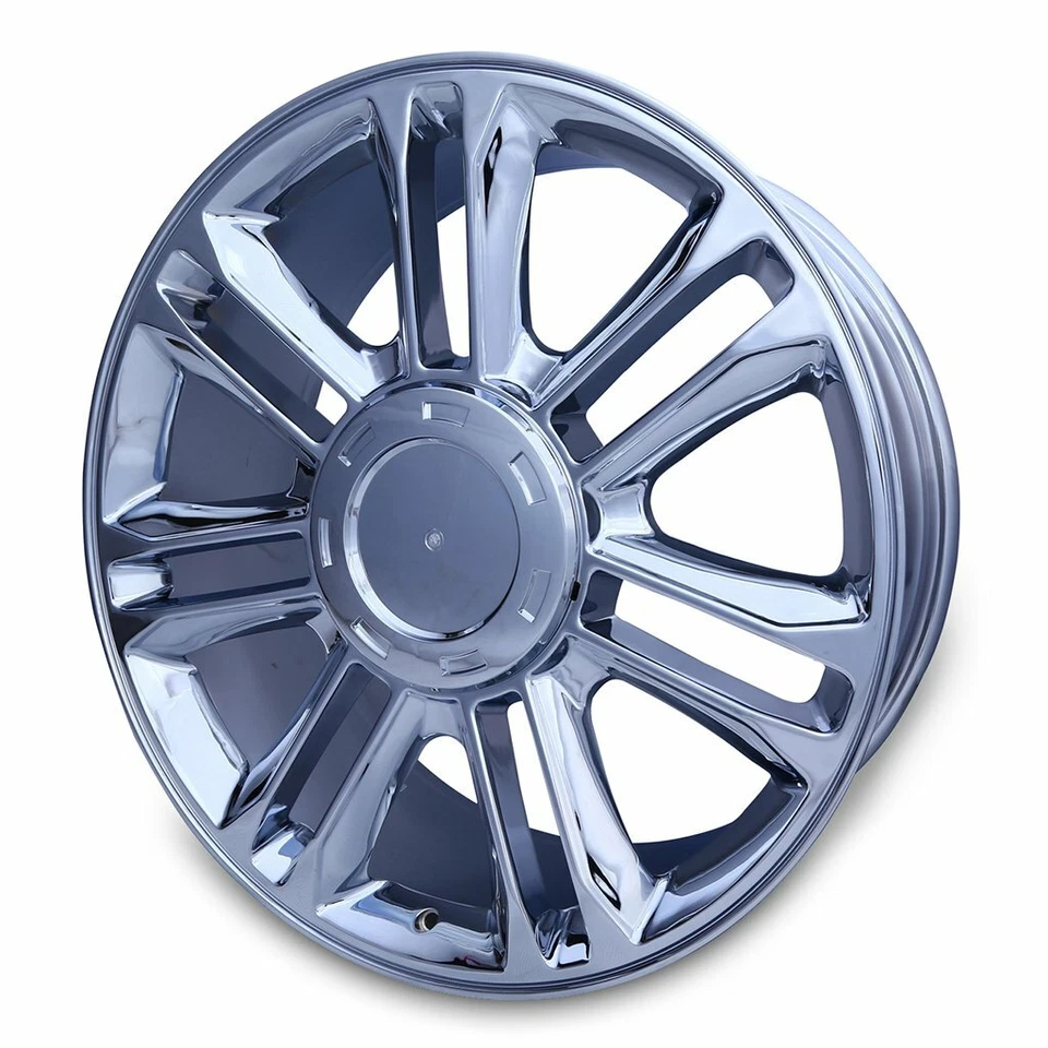 🔥 22" Chrome Wheel for 2007-2014 Cadillac Escalade ESV EXT OEM QUALITY RIM 5358 - Image 3 of 4