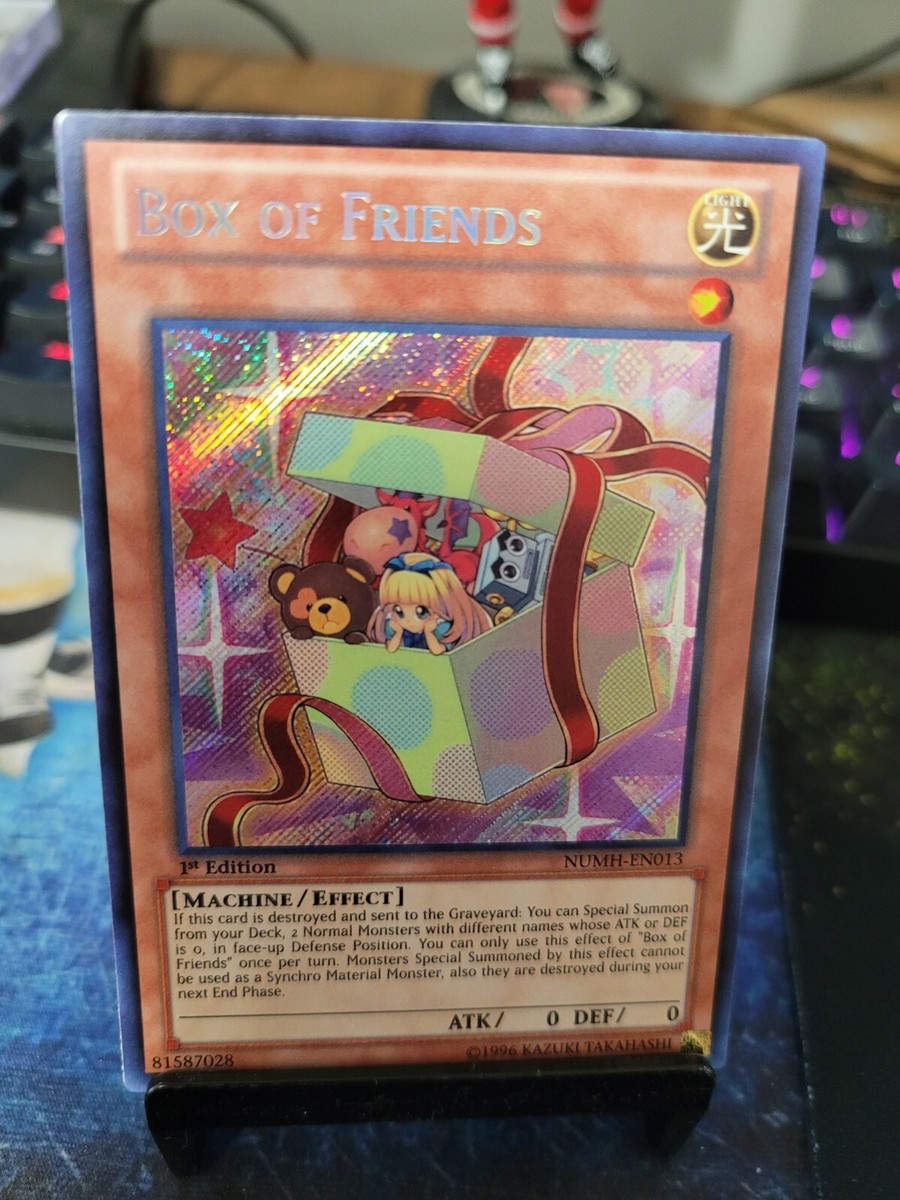 Yugioh Box Of Friends 1st Edition NUMH-EN013 DY 3 | eBay