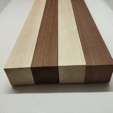 55x58 mm amerikanischer Nussbaum Ahorn Walnuss Kantholz Massivholz Tischbeine