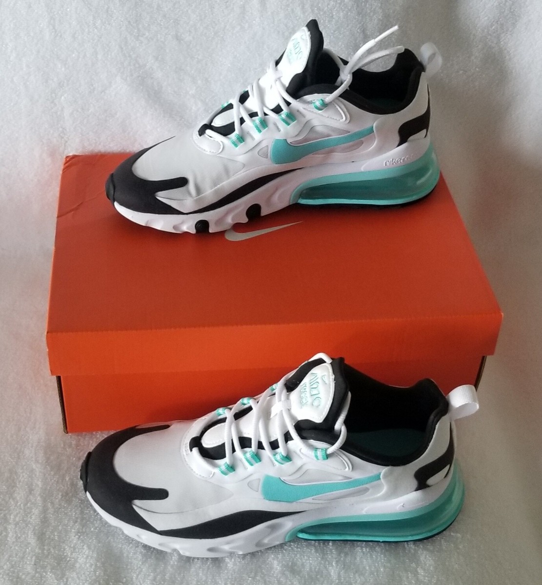 Size 9.5 - Nike Air Max 270 React SE Oracle Aqua for sale online
