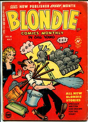 Blondie #18 1952-Harvey-Chic Young-Dagwood-Cookie-VG | eBay